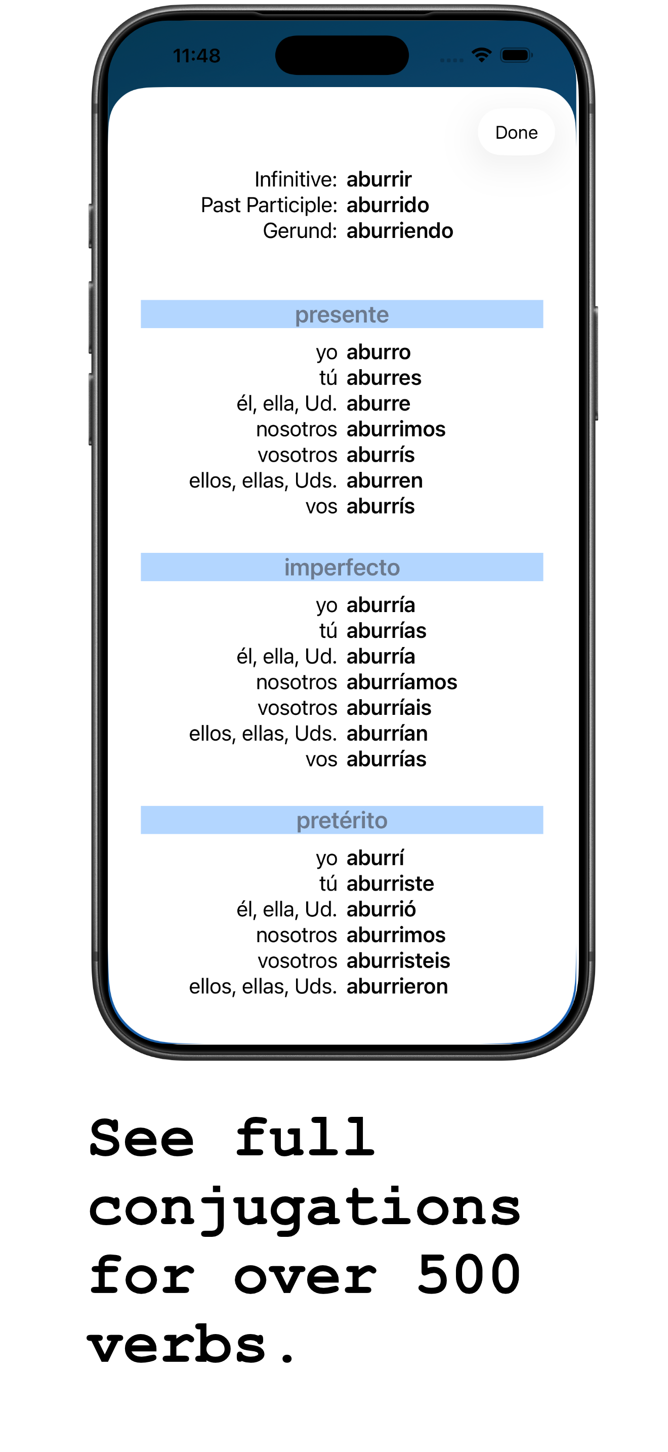 Full Conjugation